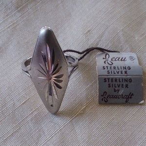 BEAUCRAFT Sterling Silver Ring Adjustable